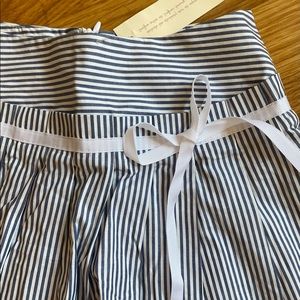 French designer stunning full swing pleated skirt